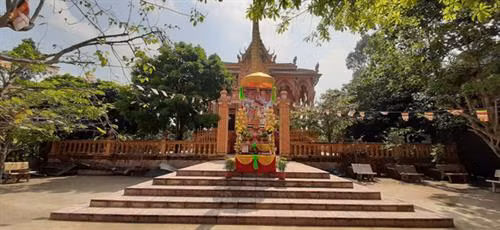 茶荣省各佛教团体决定减少一些聚集性的传统佛教礼仪。图自互联网