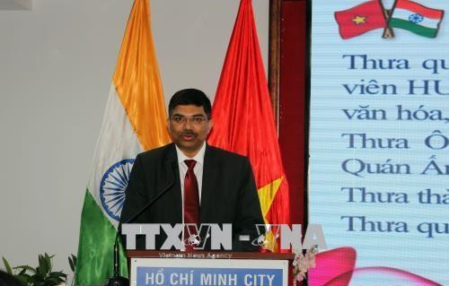 印度驻胡志明市总领事瑞迪 图自越通社 印度驻胡志明市总领事瑞迪 图自越通社