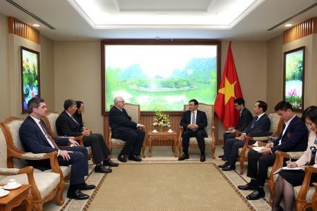 会见场景。(图片来源:https://baomoi.com) 会见场景。(图片来源:https://baomoi.com)