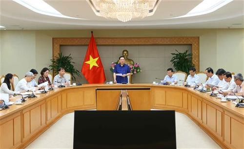 会议场景。图自越通社