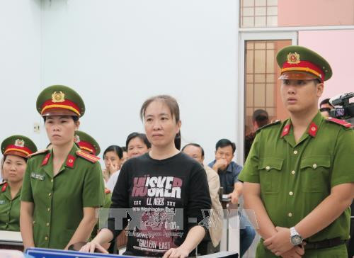 阮玉如琼反国家宣传案二审法院场景。（图片来源：越通社）