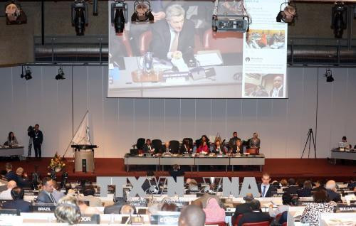 会议场景。越通社记者 仲德 摄