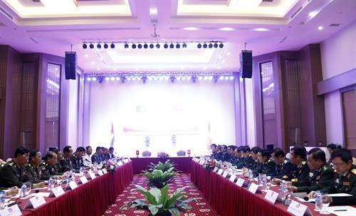 见面会场景。（图片来源：越通社）