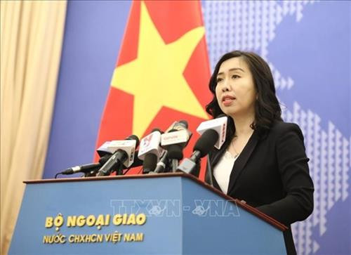 越南外交部发言人黎氏秋姮。图自越通社