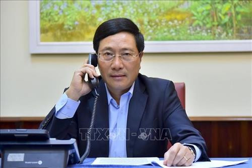 越南政府副总理兼外长范平明。图自越通社 越南政府副总理兼外长范平明。图自越通社