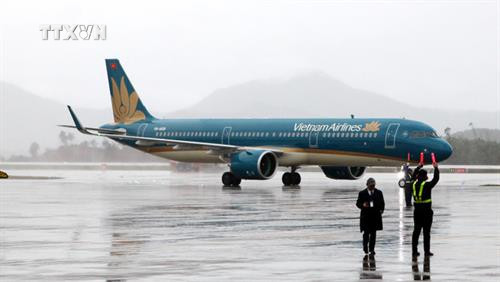 越南国家航空公司(执行航班数量12819班次,准点率达86.4%。图自因特网 越南国家航空公司(执行航班数量12819班次,准点率达86.4%。图自因特网