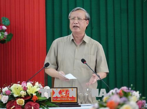 中央书记处常务书记陈国旺 图自越通社