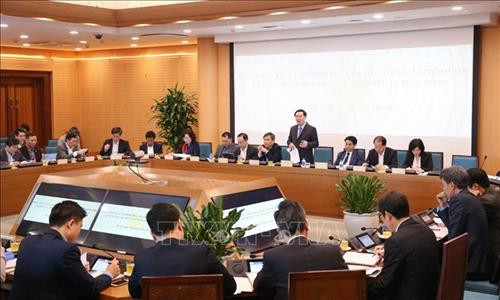 政府副总理王廷惠发表讲话。图自越通社 政府副总理王廷惠发表讲话。图自越通社