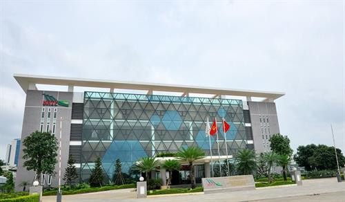 越南和乐高科技工业区管委会总部。（图片来源：因特网）