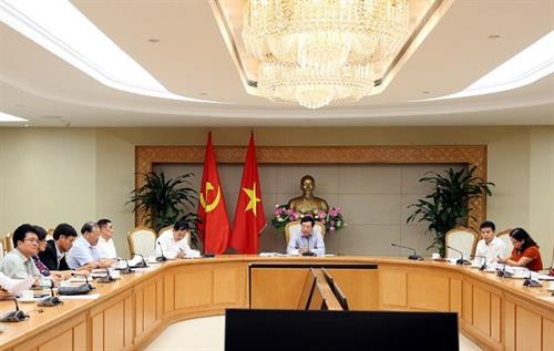 政府副总理范平明在会上发表讲话。（图片来源：互联网）