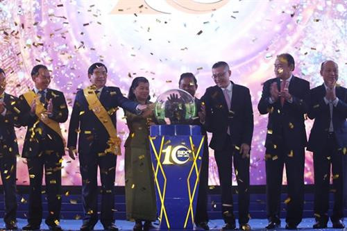 BIDC成立10周年庆典。图自越通社