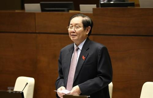 越南内政部部长黎永新。图自越通社