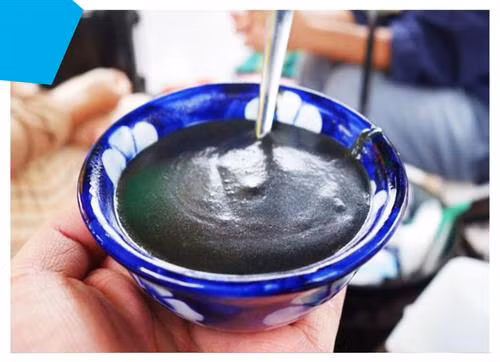 芝麻糊是会安古街人数百年来的一种熟悉早餐。图自互联网