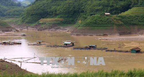 北部山区暴雨洪灾致民众损失惨重。(图片来源:越通社) 北部山区暴雨洪灾致民众损失惨重。(图片来源:越通社)