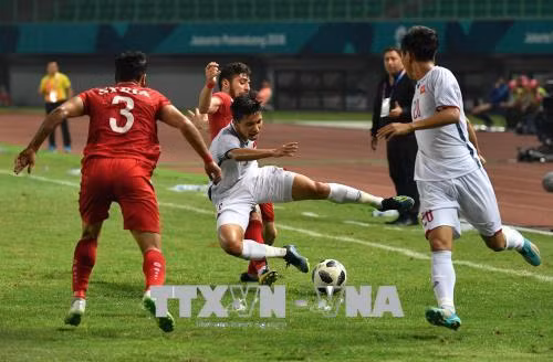 越南国奥队1比0战胜叙利亚球队 图自越通社 越南国奥队1比0战胜叙利亚球队 图自越通社