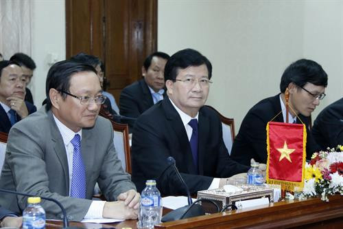 越南代表团。（图片来源：越通社）
