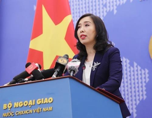 越南外交部发言人黎氏秋姮。图自越通社