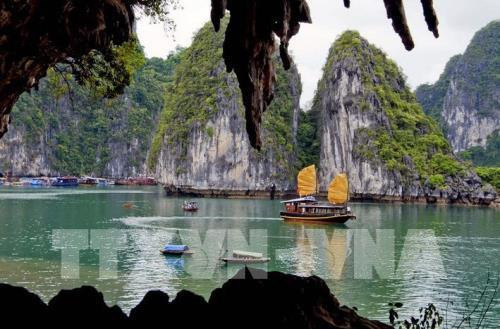 世界新七大自然奇观之一——下龙湾。图自越通社