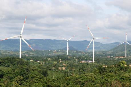 资料图：广治省加大对风电领域的投资力度。图自越通社