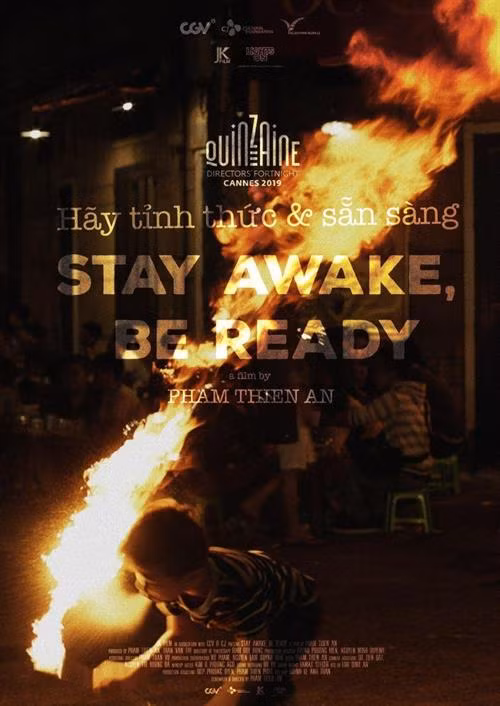 越南短片《保持清醒，做好准备》的海报。图自互联网