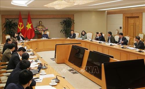 会议场景。图自越通社