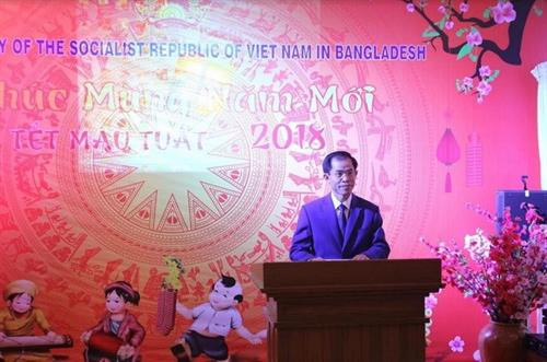 越南驻孟加拉国大使陈文科。（图片来源：越通社）