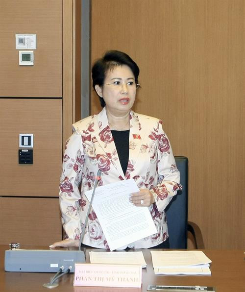 同奈省委副书记、省国会代表团团长潘氏美青。（图片来源：越通社）