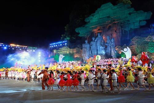 2017年宣城节开幕式。(图片来源:越通社) 2017年宣城节开幕式。(图片来源:越通社)