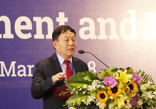 越南军队电信工业集团副总经理黎登勇 图自越通社