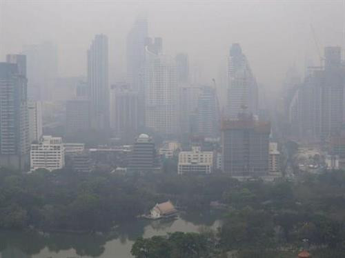 泰国北部地区空气污染较为严重。图自 越通社