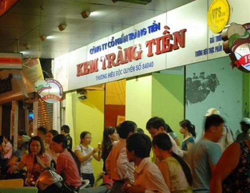 长前冰淇淋——河内人不变的口味 图自因特网