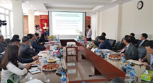 “越南芒果获准出口美国”发布会场景。图自互联网