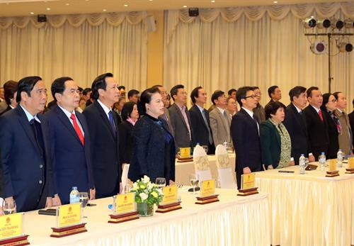 “祖国记功”证书授证仪式。（图片来源：越通社）