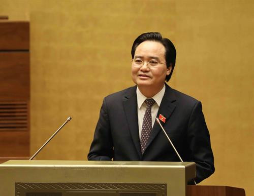 越南教育与培训部部长冯春讶。（图片来源：越通社）