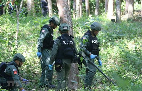 资料图：泰国警察。图自越通社