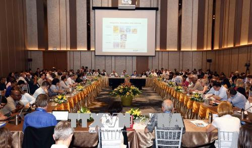 全球环境基金(GEF)第六届成员国大会场景。（图片来源：越通社）