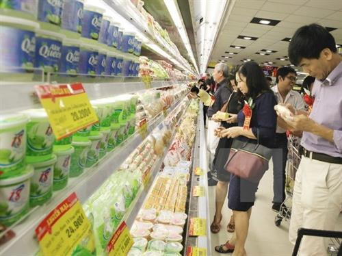资料图：2019年己亥年春节胡志明市市场购买力增长12%-15%。图自越通社