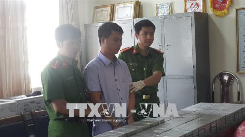 当地警方逮捕了阮文台。（图片来源：越通社）
