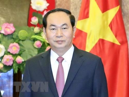 已故国家主席陈大光。图自越通社