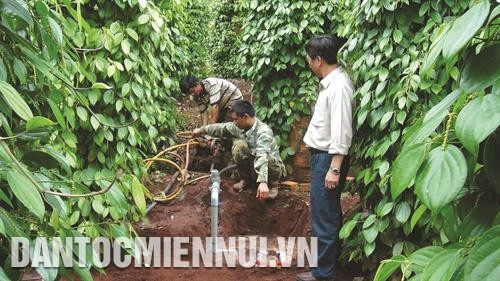 为了应对气候变化，加来德基县已主动发展节水灌溉系统。