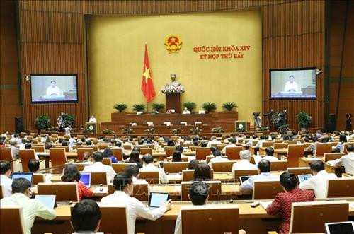 会议场景。图自越通社