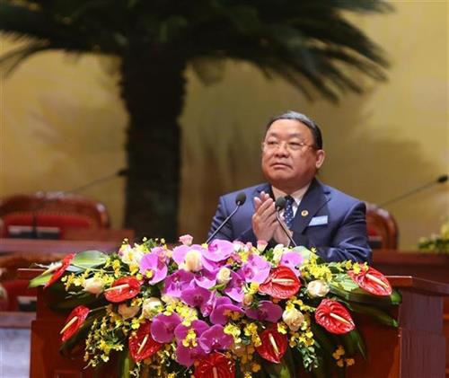 越南农民协会主席陶春崇。图自越通社