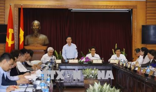 武文赏发表讲话。(图片来源:越通社) 武文赏发表讲话。(图片来源:越通社)