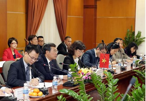 越南代表团。（图片来源：越通社）