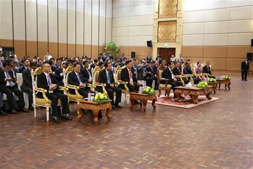 会议场景。图自越通社 会议场景。图自越通社