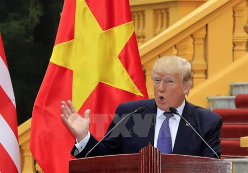 美国总统特朗普。（图片来源：越通社）