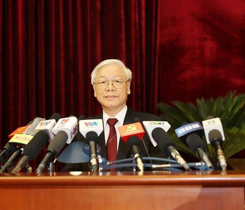 越共中央总书记阮富仲。（图片来源：越通社）