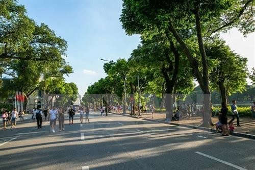 河内市。（图片来源：越通社）