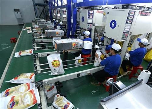 大米生产厂。图自越通社