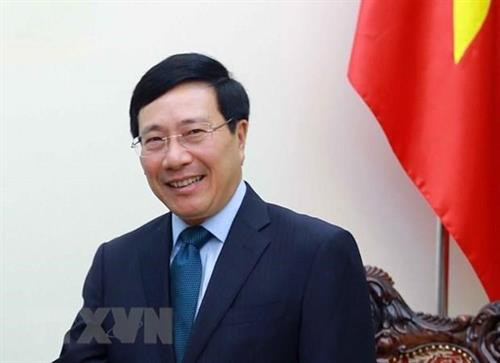 越南政府副总理兼外长范平明。图自越通社